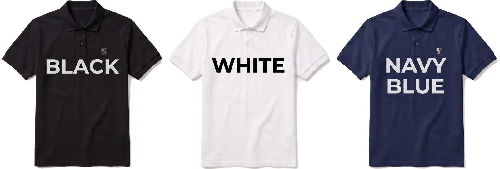 Black, White, and Navy Polo Preview